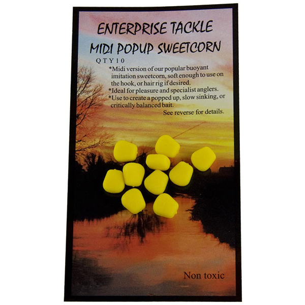 Plávajúca imitácia kukurice Enterprise Tackle Midi Pop up Sweetcorn