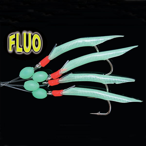 Morská nástraha Ice Fish - Fluo poter