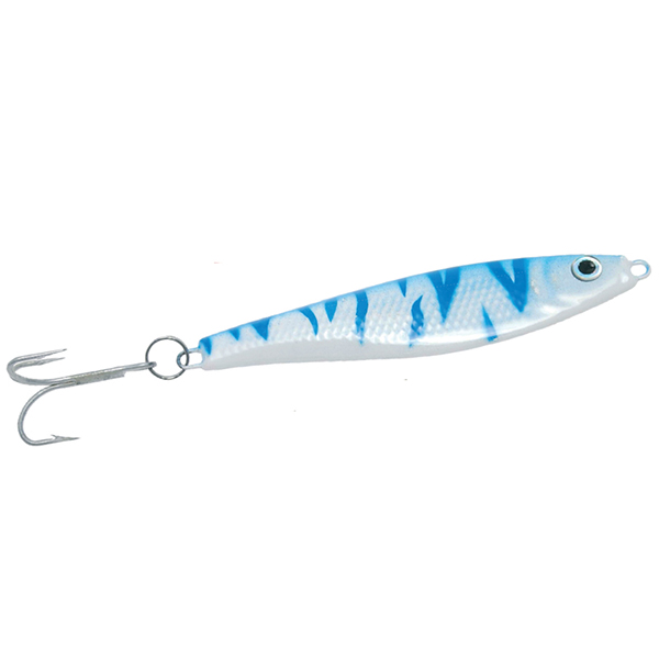 Pilker Ice Fish NOR farbený - bielo modrý