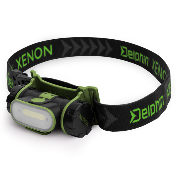 Čelová lampa Delphin XENON UC