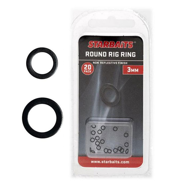 Krúžky Starbaits Round Rig Ring 20ks