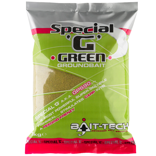 Krmivo Bait-tech Special G Green Groundbait 1kg