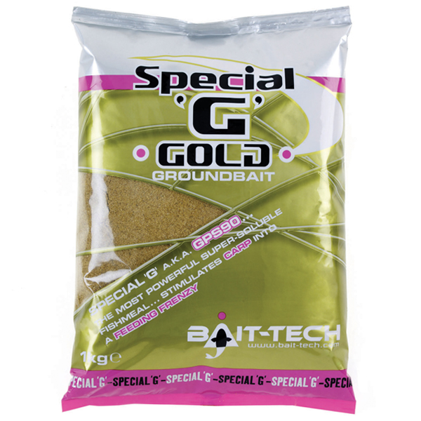 Krmivo Bait-tech Special G - Gold Groundbait 1kg