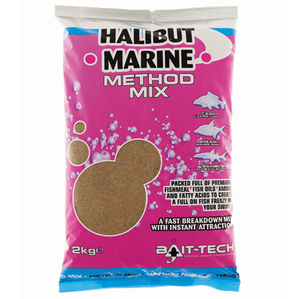 Krmivo Bait-tech Halibut Marine Method Mix 2kg