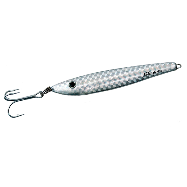 Pilker s fóliou Ice Fish - strieborný