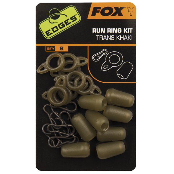 Set priebežných montáží Fox Edges Run Ring Kit