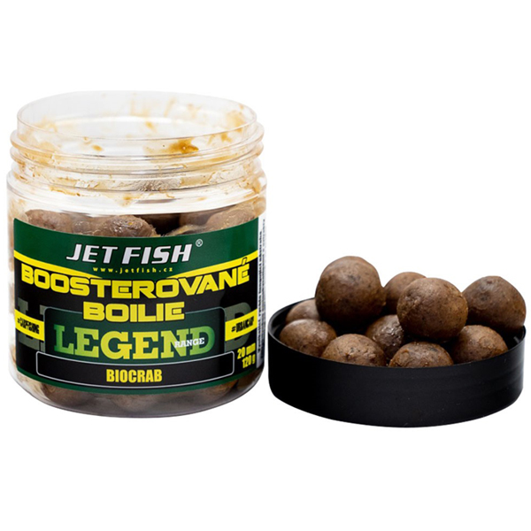 Boostrované boilies v dipe Jet Fish Legend 20mm