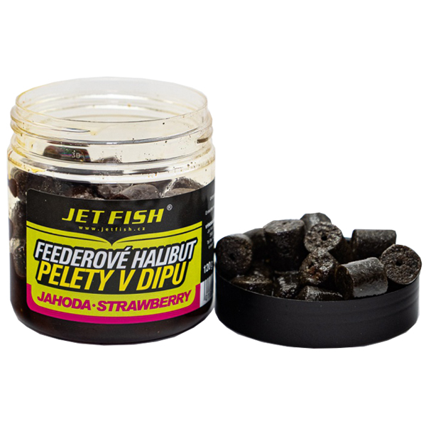 Feedrové Halibut pelety v dipe Jet Fish 12mm