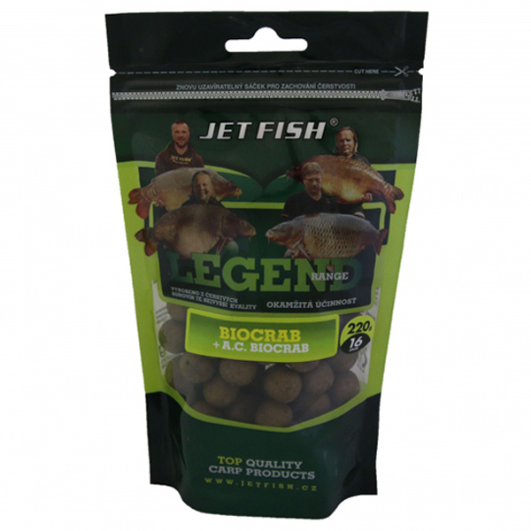 Boilies Jet Fish Legend 16mm - 220g