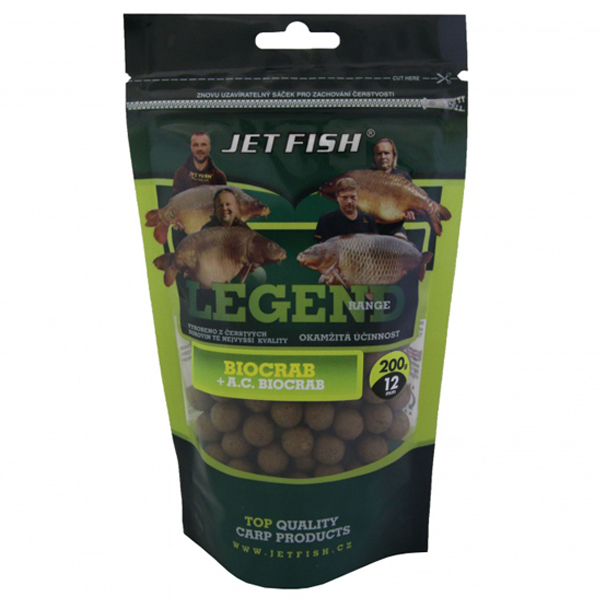 Boilies Jet Fish Legend 12mm - 200g