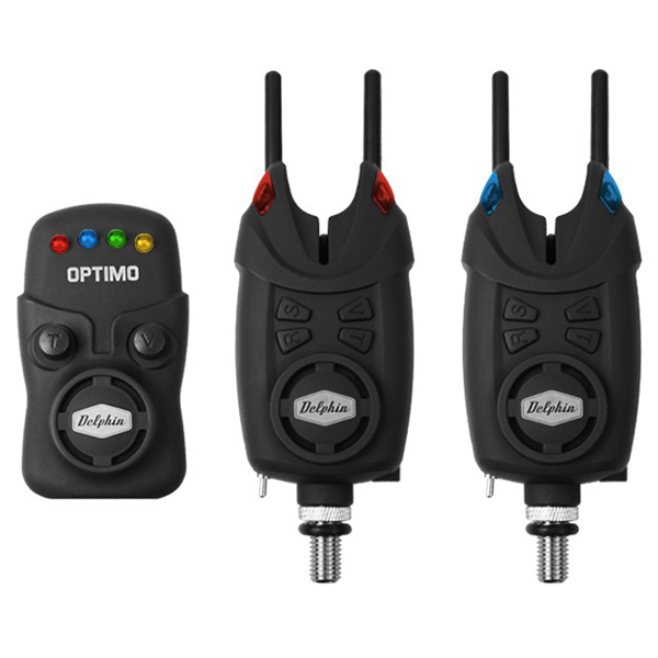 Sada signalizátorov Delphin Optimo 9V + !ZADARMO! retiazkové swingre 