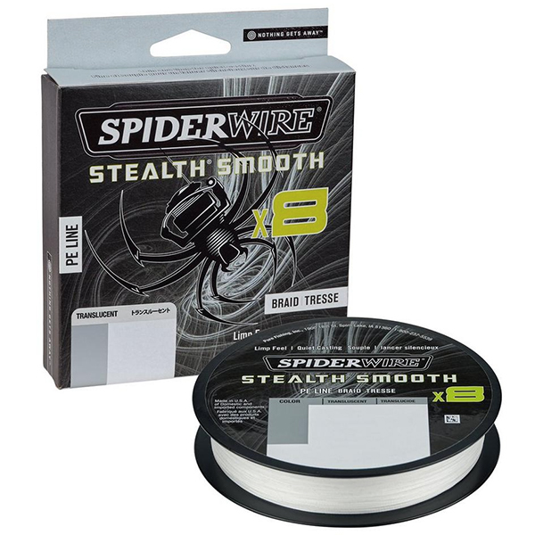 Šnúra SpiderWire Stealth Smooth 8 Translucent 150m