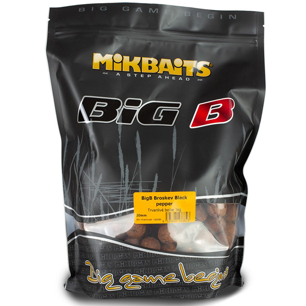 Mikbaits Big B (broskyňa/black pepper)