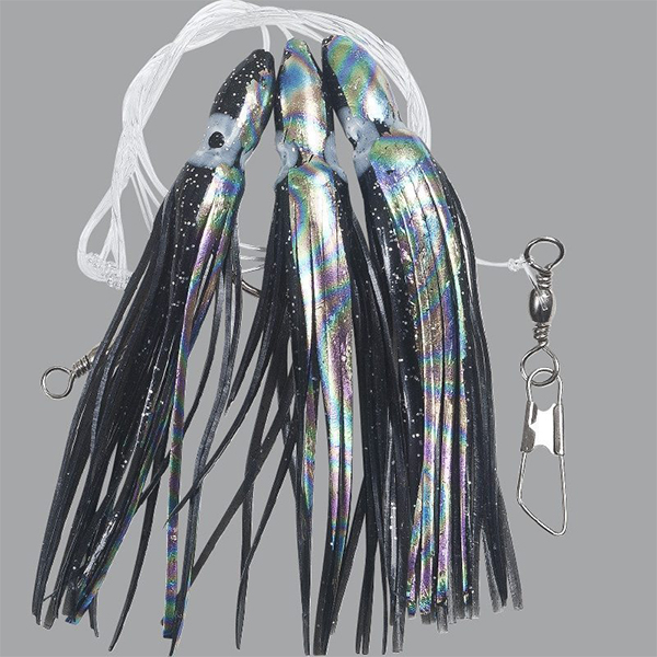 Morská nástraha Fladen Deep Sea Octopus Rig Black Abalone
