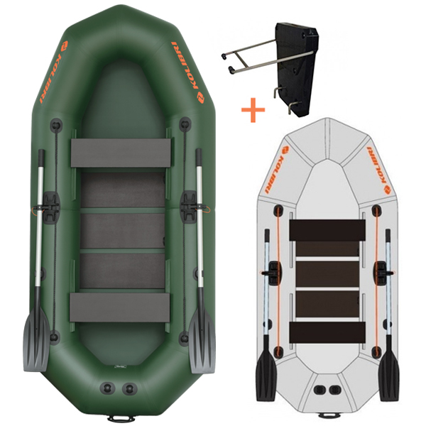 Čln Kolibri K 290 T profi - lamelová podlaha + držiak motora