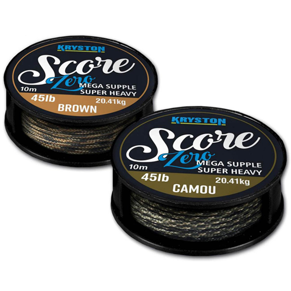 Šnúrka Kryston Score Zero Leadfree 45lb - bezolovnatá super ťažká