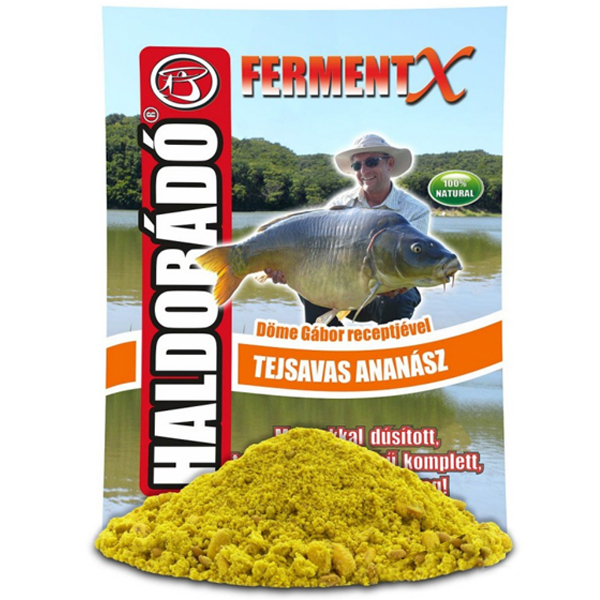 Vlhčené hotové kvasené krmivo Haldorádó FermentX - ananás