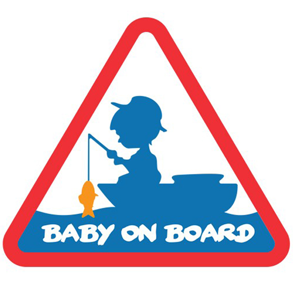 Nálepka Delphin - Baby on Board