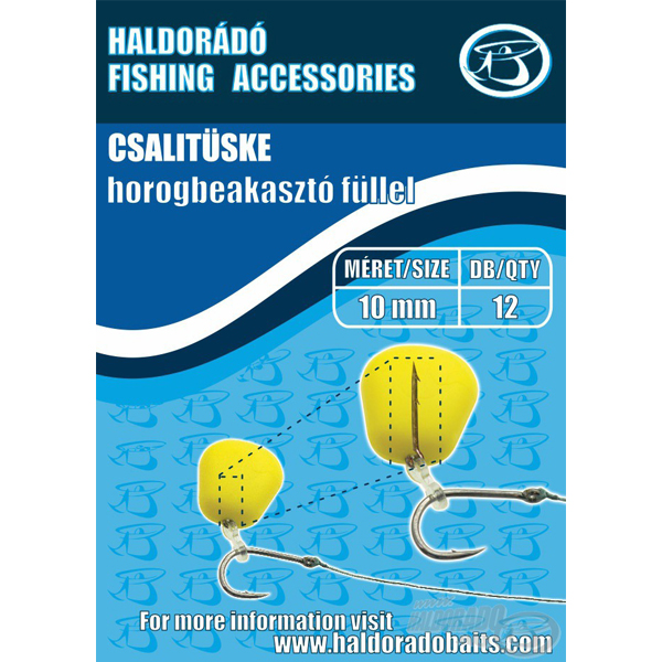 Osteň so silikónovým krúžkom Haldorádó Bait Spike