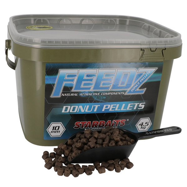Pelety s dierou Starbaits Feedz Donut Pellets 10mm 4,5kg