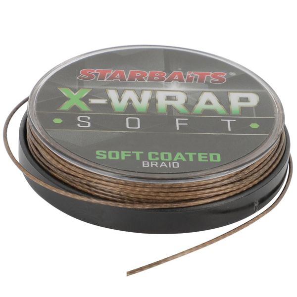 Šnúrka Starbaits X Wrap Soft Coated 15m