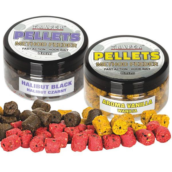 Chytacie pelety Traper Method Feeder Pellets 8mm