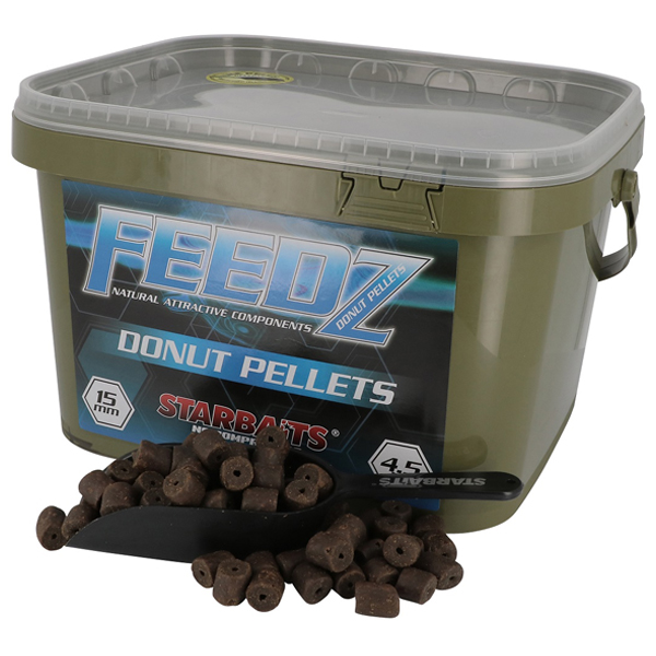 Pelety s dierou Starbaits Feedz Donut Pellets 15mm 4,5kg