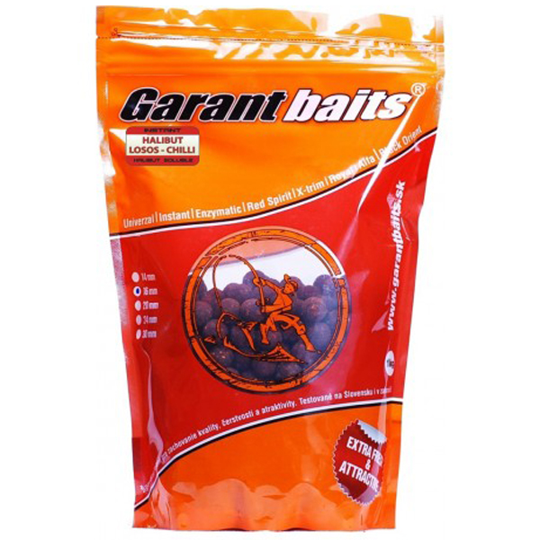 Boilies Garant Baits Halibut Losos Chilli