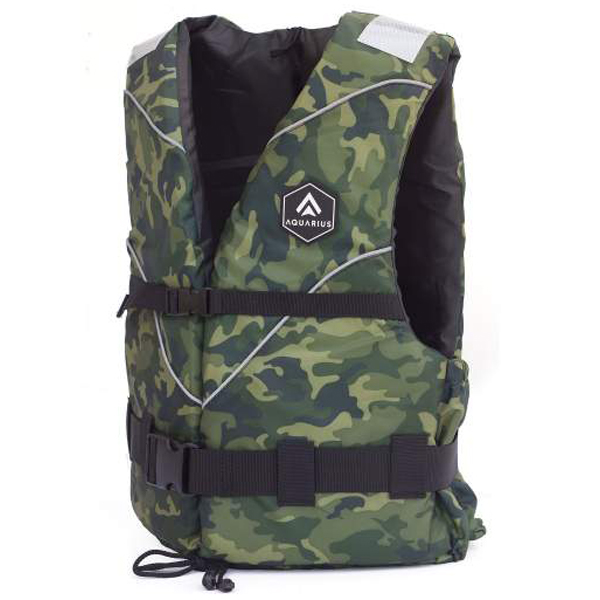 Plávacia vesta Aquarius Camo Military