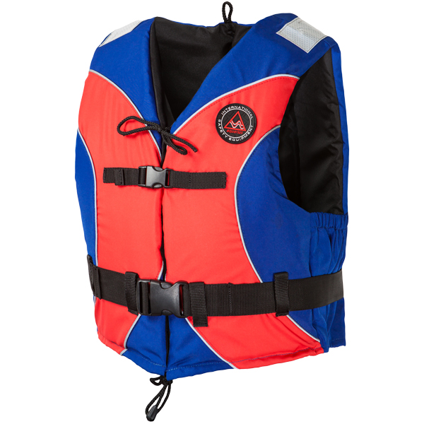 Plávacia vesta Aquarius Standard - červeno modrá