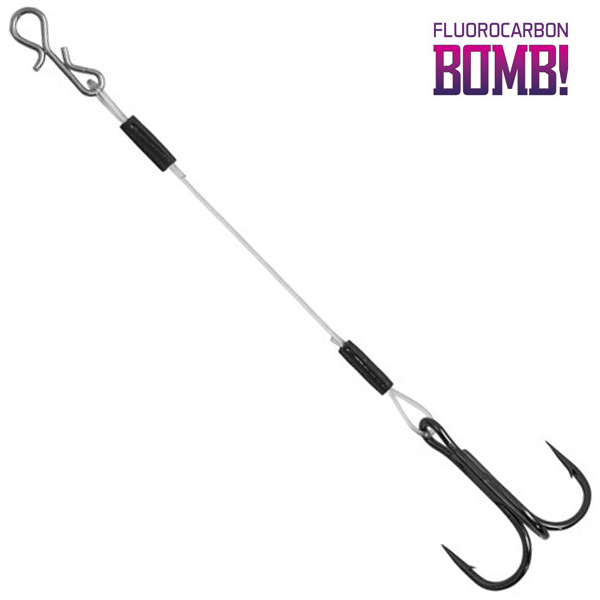 Prídavný náväzec na dravce BOMB! Twisto Rigs Fluorocarbon