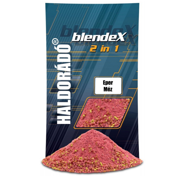 Krmivo Haldorádó BlendeX 2in1 - jahoda/med