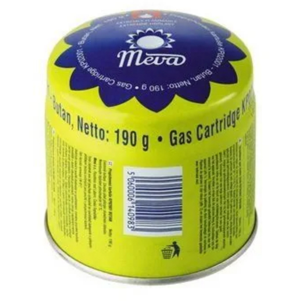 Plynová kartuš Meva prepichovacia 190g bután 