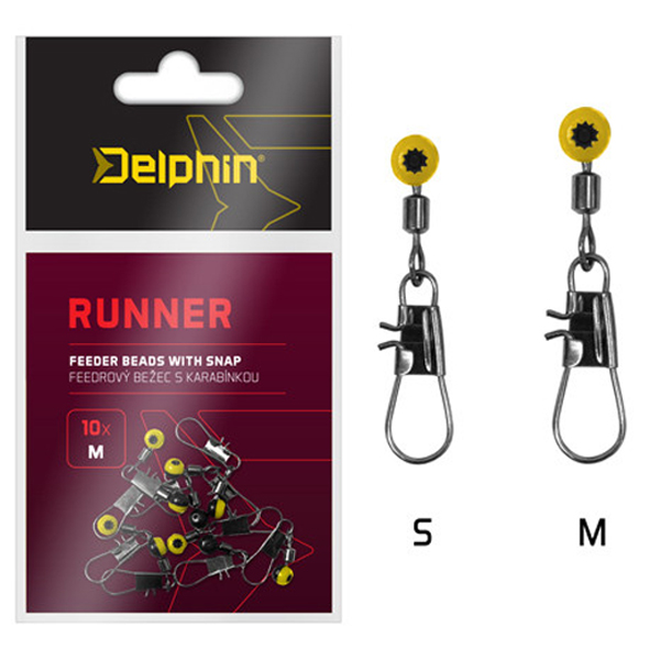 Feedrový bežec s karabínkou Delphin Runner