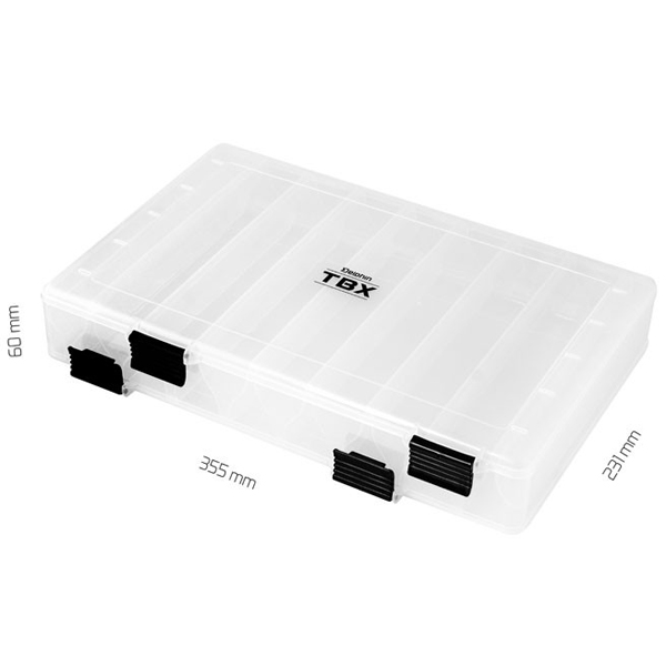Krabička Delphin TBX Duo 355-16P Clip obojstranná