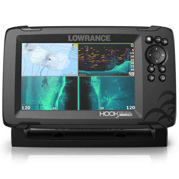 Sonar Lowrance Hook Reveal 7 Tripleshot ROW