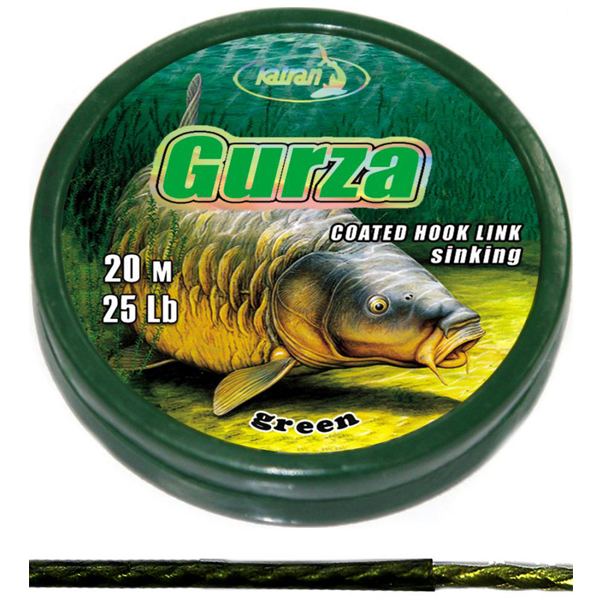 Šnúrka Katran Gurza Coated Hook Link - potápavá