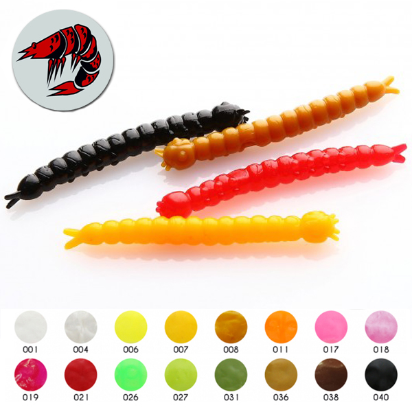 Libra Lures Slight Worm 38 - krill