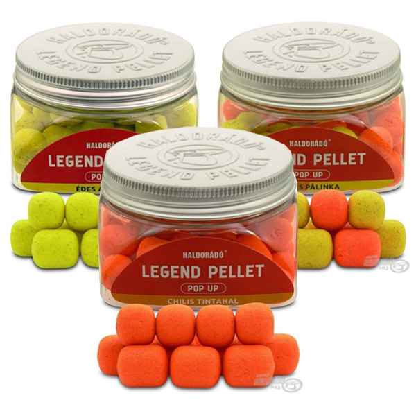 Plávajúce pelety Haldorádó Legend Pellet Pop Up