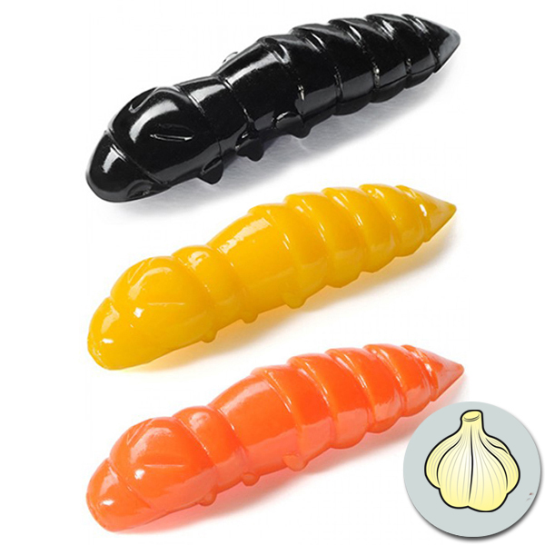 Larva FishUP Pupa 3,2cm - cesnak