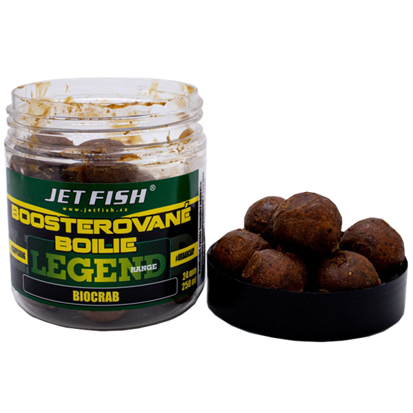 Boostrované boilies v dipe Jet Fish Legend 24mm