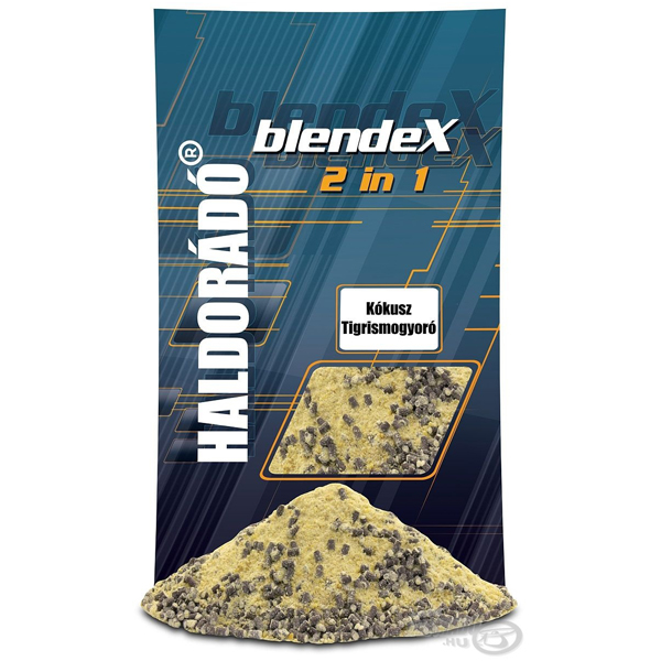 Krmivo Haldorádó BlendeX 2in1 - kokos/tigrí orech