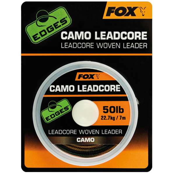 Olovená šnúrka Fox Edges Camo Leadcore 50lb / 22,7kg