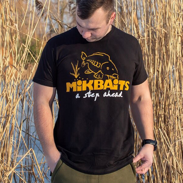 Tričko Mikbaits - čierne