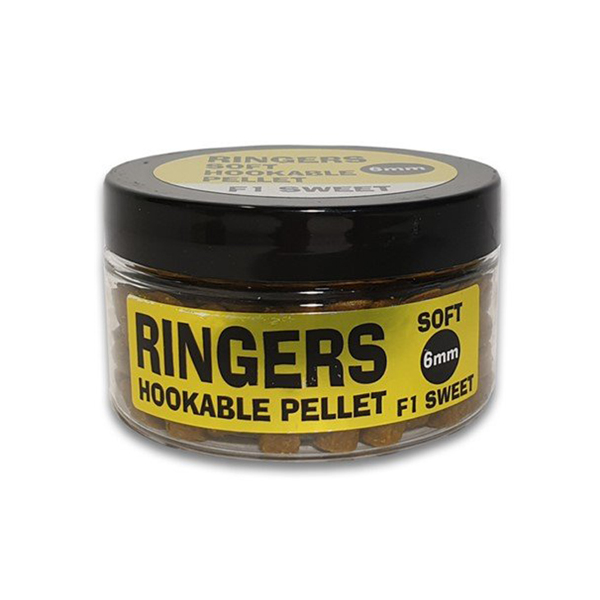 Chytacie mäkčené peletky Ringers Soft Hookable Pellets 6mm