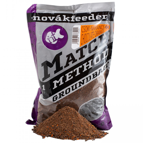 Krmivo Novák Feeder Match Method - čokoláda / pomaranč