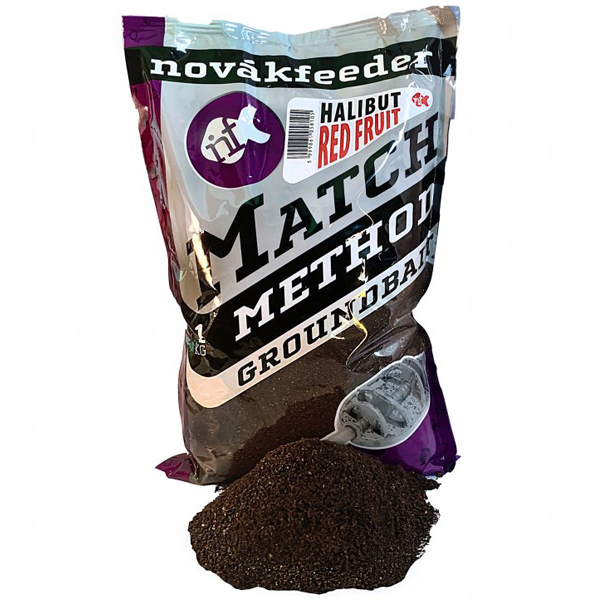 Krmivo Novák Feeder Match Method - halibut / red fruit