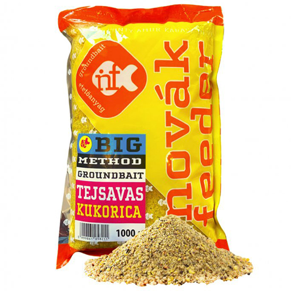 Krmivo Novák Feeder Big Method - kvasená kukurica
