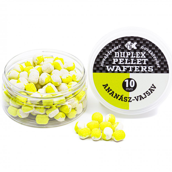 Neutrálne vyvážené Novák Feeder Duplex Pellet - ananás/N-Butyric