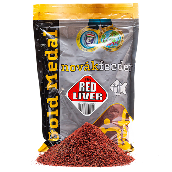 Krmivo Novák Feeder Gold Medal Red Liver - pikantná červená pečeň